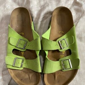 Birkenstock rare sandals size 39 women’s lemon